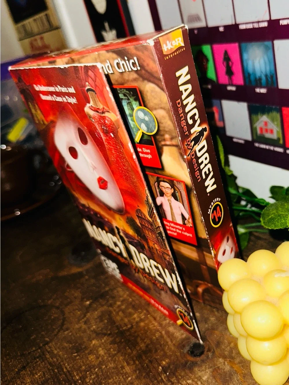 Vintage Nancy Drew Danger By Design 2000’s PC Computer Game